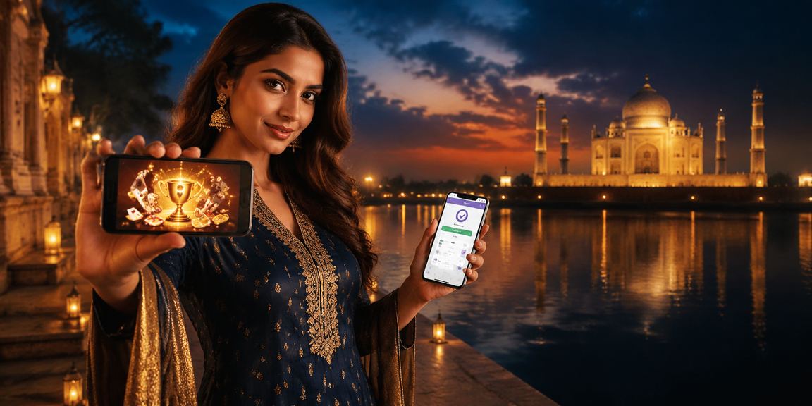 User enjoying mobile betting on the 1028 platform in India